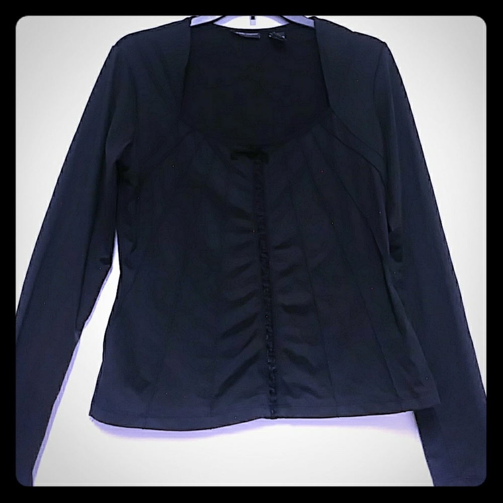 Black blouse shirt